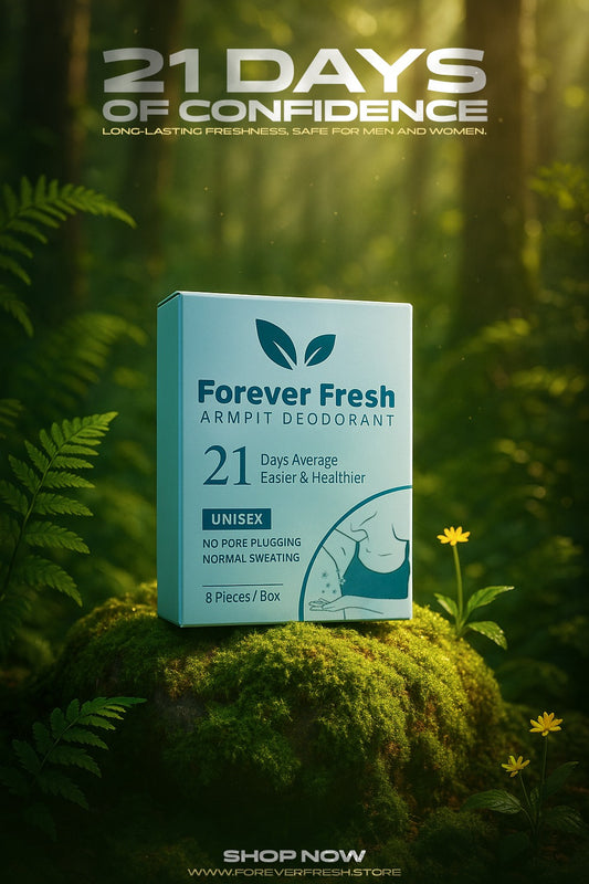 Armpit Deodorant Sachets – 21-Day Herbal Protection | Natural, Unisex & Long-Lasting Freshness